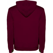 Urban męska bluza z kapturem, xl, czerwony, szary