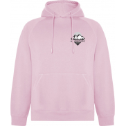 Vinson bluza unisex z kapturem, 2xl, różowy