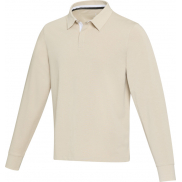 Clyde bluza polo do rugby unisex, m, piasek pustyni