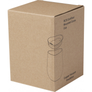 Corzo miedziany kubek próżniowy ze stali nierdzewnej z recyklinku z certyfikatem RCS 350 ml, czerwony