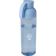 Illuminate butelka na wodę z RPET 600 ml, niebieski