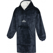 Denali kocyk z kapturem z certyfikatem GRS, niebieski