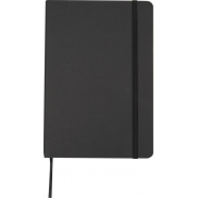 Holm notatnik A5 z papieru z kamienia z kartkami w linie, czarny