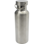 Thor butelka na wodę o pojemności 500 ml wykonana ze stali nierdzewnej z certyfikatem RCS, szary