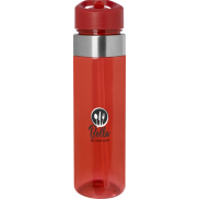 Dylan 650 ml Tritan butelka z wieczkiem z dzióbkiem, czerwony