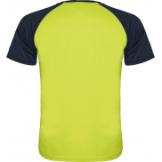 Indianapolis sportowa koszulka dziecięca z krótkim rękawem, 12, żółty, niebieski