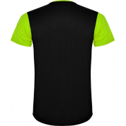 Detroit sportowa koszulka unisex z krótkim rękawem, xl, zielony, czarny