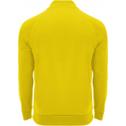 Epiro bluza unisex z długim rękawem i zamkiem błyskawicznym 1/4, l, żółty