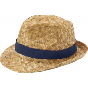 Pricus kapelusz słomkowy, niebieski, piasek pustyni