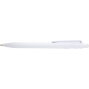 Unica długopis z tworzyw sztucznych pochodzących z recyklingu, biały