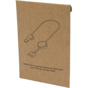 Alasia kabel do synchronizacji danych i szybkiego ładowania 5 w 1 27 W o długości 30 cm z tworzyw sztucznych i aluminium poch, s