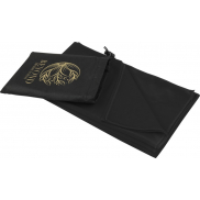 Lucas ręcznik sportowy RPET 70x140 cm, czarny