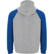 Badet dziecięca dwukolorowa bluza z kapturem, 9/10, szary, niebieski