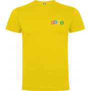 Dogo koszulka dziecięca premium z krótkim rękawem, 7/8, żółty