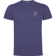 Dogo koszulka dziecięca premium z krótkim rękawem, 7/8, niebieski