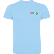 Dogo koszulka dziecięca premium z krótkim rękawem, 7/8, niebieski