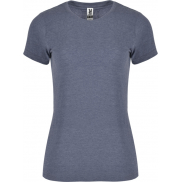 Fox koszulka damska z krótkim rękawem, 2xl, niebieski