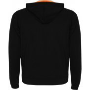 Fuji bluza unisex, 2xl, czarny, pomarańczowy