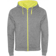 Fuji bluza unisex, s, szary, żółty