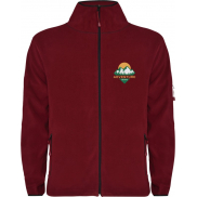 Luciane męska kurtka polarowa z zamkiem błyskawicznym na całej długości, xl, fioletowy