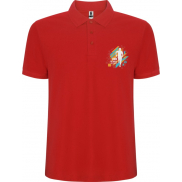 Pegaso Premium koszulka męska polo z krótkim rękawem, 2xl, czerwony