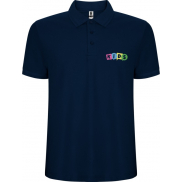 Pegaso Premium dziecięca koszulka polo z krótkim rękawem, 7/8, niebieski