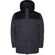 Tallin ocieplana kurtka unisex, 2xl, szary, czarny