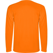 Dziecięca koszulka sportowa Montecarlo z długim rękawem, 8, pomarańczowy