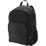Trend Plus plecak na laptopa o przekątnej 15-cali o pojemności 20 l wykonany z materiałów z recyklingu z certyfikatem GRS, czarn