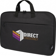 Libra etui na laptopa 2 w 1 o pojemności 3 l wykonane z materiałów z recyklingu z certyfikatem GRS, szary