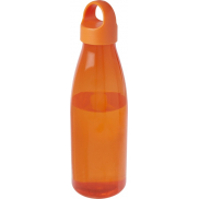 Bergen butelka na wodę o pojemności 800 ml z tworzyw sztucznych pochodzących z recyklingu, pomarańczowy
