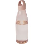 Bergen butelka na wodę o pojemności 800 ml z tworzyw sztucznych pochodzących z recyklingu, różowy