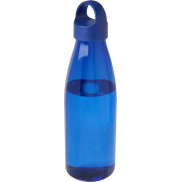 Bergen butelka na wodę o pojemności 800 ml z tworzyw sztucznych pochodzących z recyklingu, niebieski