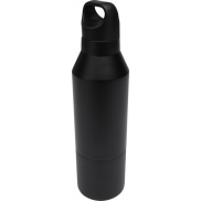 Odessy butelka termiczna o pojemności 600 ml wykonana ze stali nierdzewnej z recyklingu z certyfikatem RCS i kubkiem o pojemn, c