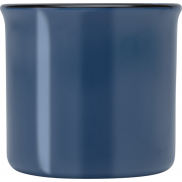 Bari kubek ceramiczny o pojemności 240 ml z błyszczącym wykończeniem, niebieski