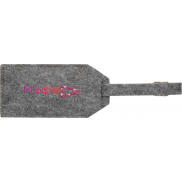 Zawieszka na bagaż Tie, szary