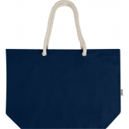 Florida torba plażowa o gramaturze 270 g/m² wykonana z materiałów z recyklingu z certyfikatem GRS 18L, niebieski