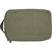 Organizer na przybory toaletowe z materiałów recyklingowanych Pack 500 g/m² Aware™ , zielony