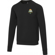 Yukon bluza sportowa typu unisex z dzianiny interlock z okrągłym dekoltem, 3xl, czarny