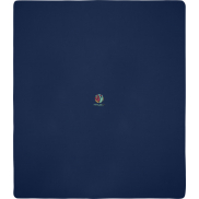 Huggy koc polarowy o wymiarach 220 x 250 cm, niebieski