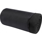 Huggy koc polarowy o wymiarach 220 x 250 cm, czarny