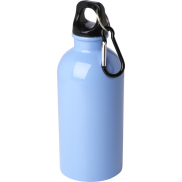 Oregon butelka na wodę o pojemności 400 ml z karabińczykiem wykonana ze stali nierdzewnej z jednowarstwową ścianką z certyfik, n