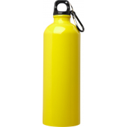 Oregon butelka na wodę o pojemności 750 ml z karabińczykiem wykonana ze stali nierdzewnej z jednowarstwową ścianką z certyfik, ż