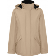 America damska ocieplana kurtka typu parka, xl, brazowy