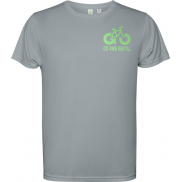 Estoril koszulka męska z krótkim rękawem, 2xl, szary