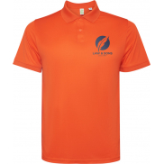 Torrmo męskie polo z krótkim rękawem , xl, pomarańczowy