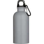 Oregon butelka na wodę o pojemności 400 ml z karabińczykiem posiadająca certyfikat RCS, wykonana ze stali nierdzewnej z jedno, s