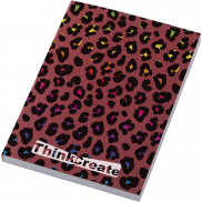 Notatnik A6 Novella Austen z miękką okładką, 100 kartek, czerwony