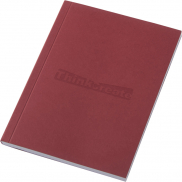 Notatnik A6 Novella Austen z miękką okładką, 50 kartek, czerwony