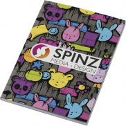 Notatnik A6 Novella Austen z miękką okładką, 50 kartek, szary